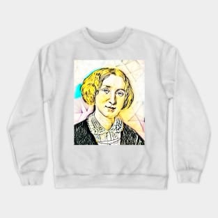 George Eliot Portrait | George Eliot Artwork 2 Crewneck Sweatshirt